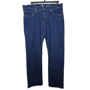 7 For All Mankind NWT Men's Austyn Relaxed Straight Leg Denim Jeans 38 New t22